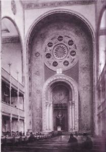 The Vienna Great Synagogue on Leopoldstrasse